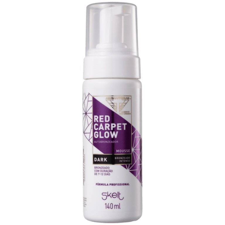 Mousse Autobronzeador Red Carpet Glow Dark Skelt 140ml