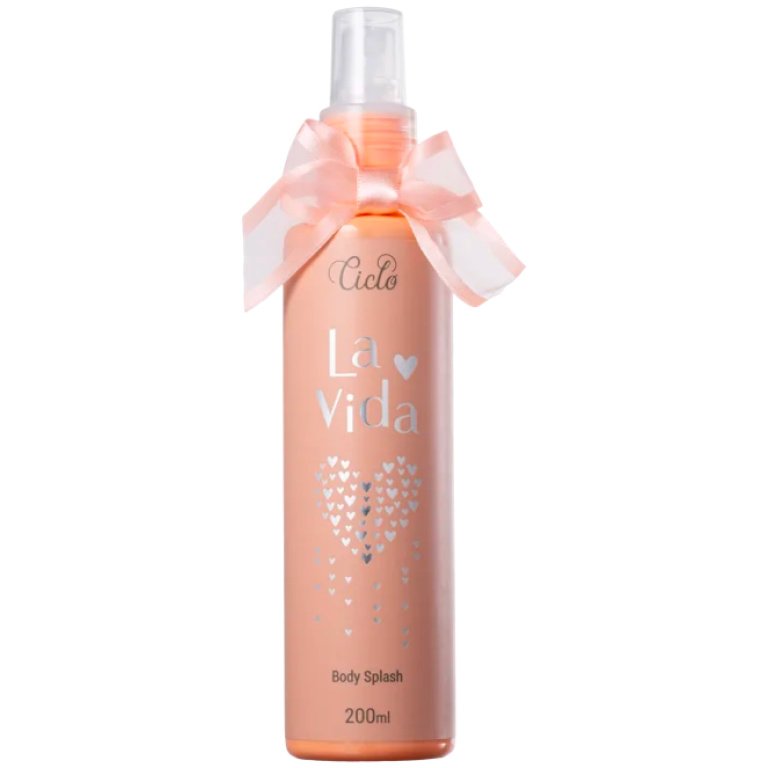Body Splash La Vida Ciclo Cosméticos 200ml