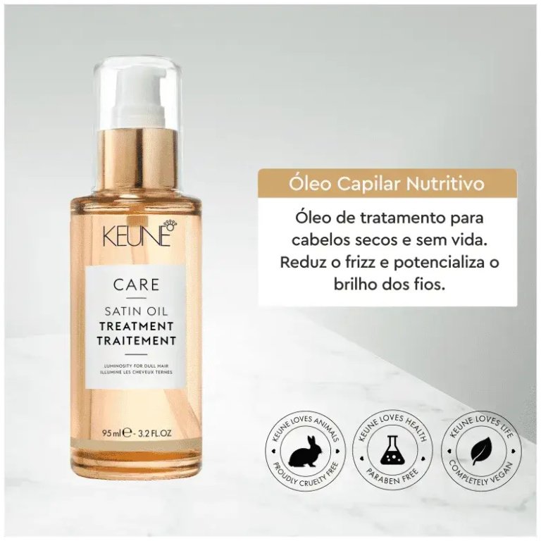 Óleo Capilar Oil Treatment Satin Oil Keune 95ml - Image 2