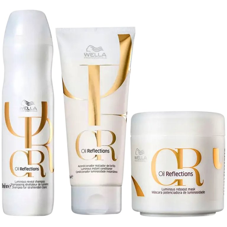 Kit Oil Reflections Home Care Wella Professionals (3 Produtos)