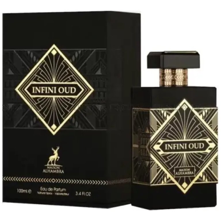 Perfume Masculino Árabe Infini Oud Maison Alhambra Lattafa Eau de Parfum - Image 2