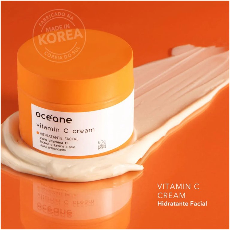 Creme Hidratante Facial Vitamin C Cream Océane 50g - Image 2