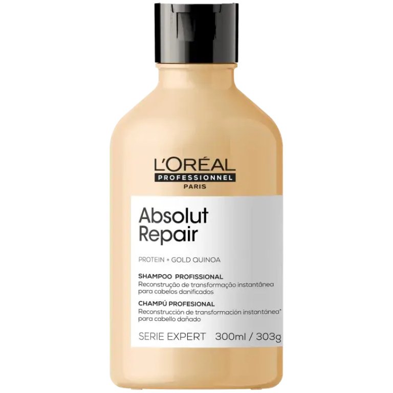 Shampoo Serie Expert Absolut Repair Gold Quinoa + Protein L'Oréal Professionnel 300ml
