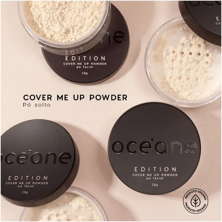Pó Translucido Solto Cover Me Up Powder Edition Océane 13g - Imagem 2