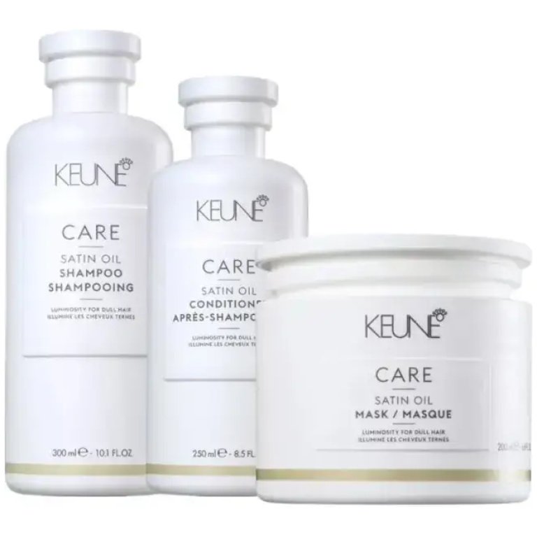 Kit Satin Oil Keune Care (3 Produtos)