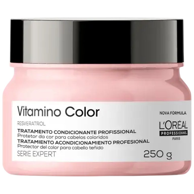 Máscara Capilar Serie Expert Vitamino Color L'Oréal Professionnel 250g