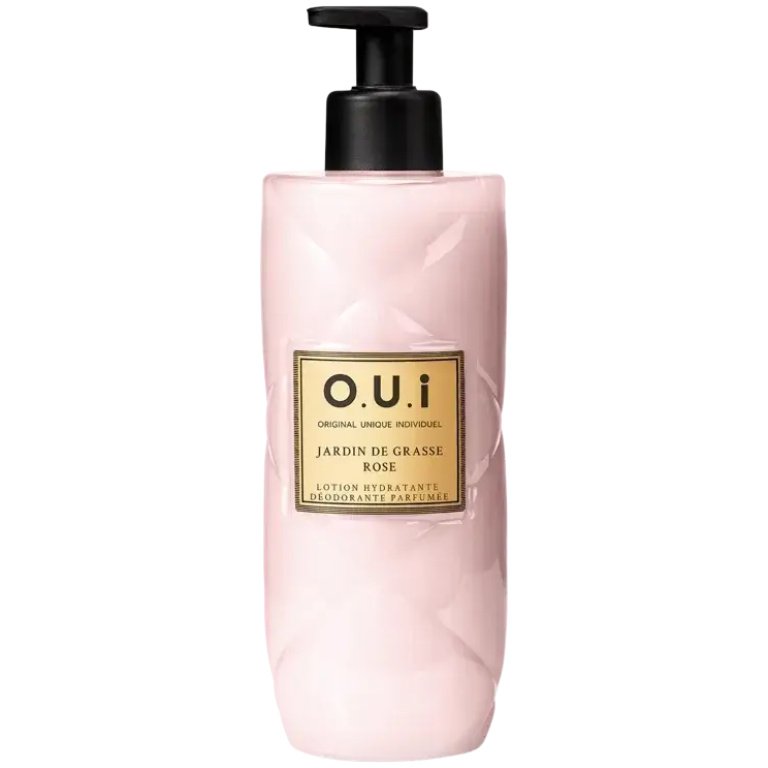 Loção Hidratante Corporal Jardin de Grasse Rose O.U.i 400ml