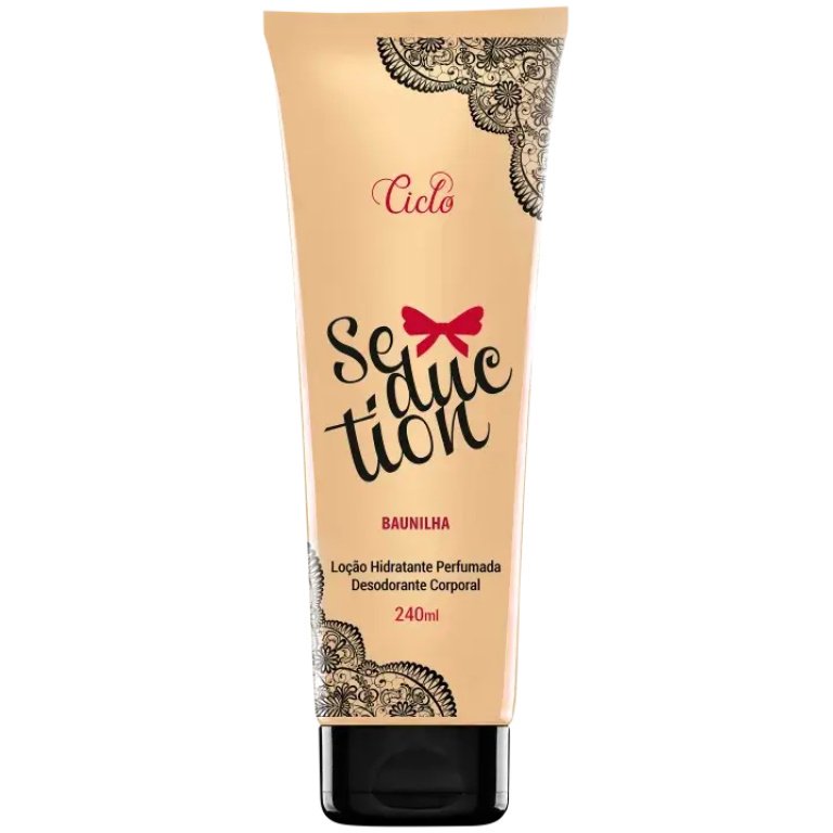 Loção Hidratante Corporal Seduction Ciclo Cosméticos 240ml
