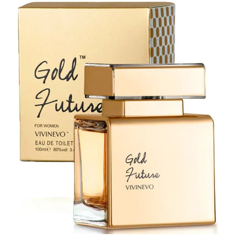 Perfume Feminino Gold Future Vivinevo Eau de Toilette 100ml - Image 2