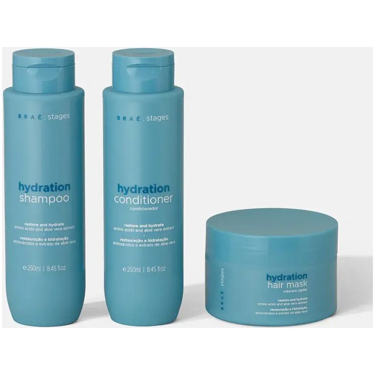 Kit Hydration Stages Braé (3 Produtos)