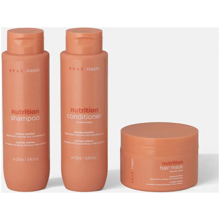 Kit Nutrição Nutrition Stages Braé (3 Produtos)