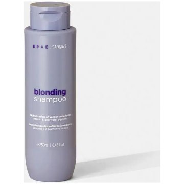 SHAMPOO CABELOS LOIROS Stages Blonding Braé 250ml