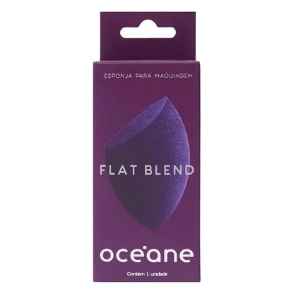 Esponja de Maquiagem Flat Blend Roxa Océane - Image 2
