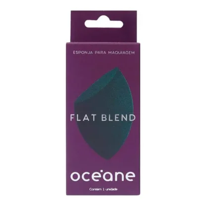 Esponja de Maquiagem Flat Blend Verde Océane - Image 2