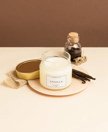Vela Perfumada Vanilla Candle & Co. 140g - Image 2