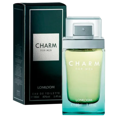 Perfume Masculino Charm For Men Lonkoom Eau de Toilette 100ml - Image 2