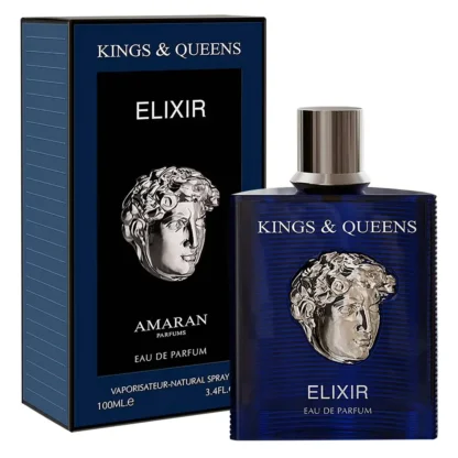 Perfume Masculino Árabe Elixir Kings & Queens Amaran Eau de Parfum 100ml - Image 2