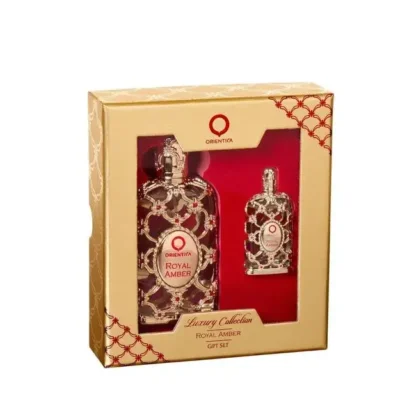 Kit Feminino Árabe Royal Amber Orientica Eau de Parfum 30ml + Eau de Parfum 7,5ml