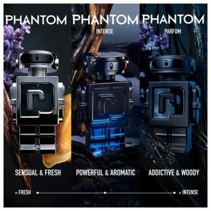 Perfume Masculino Phantom Intense Rabanne Eau de Parfum - Image 4