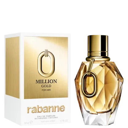 Perfume Feminino Million Gold For Her Rabanne Eau de Parfum - Image 2
