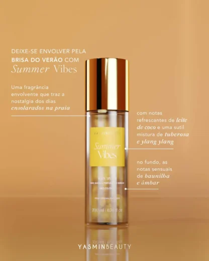 Body Splash Summer Vibes Yasmin Beauty 200ml - Image 2