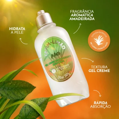 Loção Corporal Capim-Limão Mate L'Occitane Au Brésil 250ml - Image 2