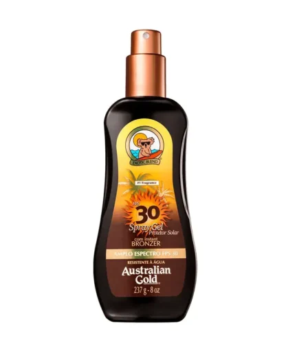 Protetor Solar Spray Instant Bronzer FPS 30 Australian Gold 237g