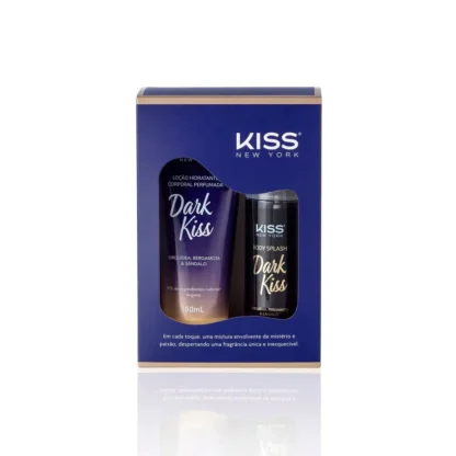 Kit Loção Corporal 180ml + Body Splash 200ml Dark Kiss Kiss New York - Image 2