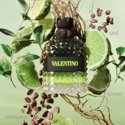 Perfume Masculino Uomo Born in Roma Green Stravaganza Valentino Eau de Toilette - Image 3