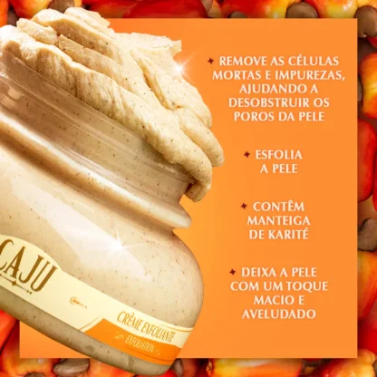 Creme Esfoliante Corporal Caju L'Occitane Au Brésil 200ml - Image 2
