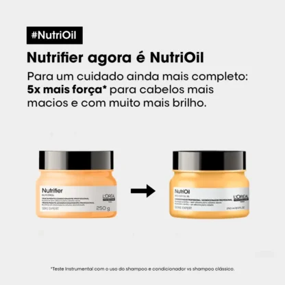 Máscara Capilar Serie Expert NutriOil L'Oréal Professionnel 250g - Image 2