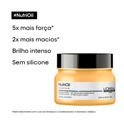 Máscara Capilar Serie Expert NutriOil L'Oréal Professionnel 250g - Image 3