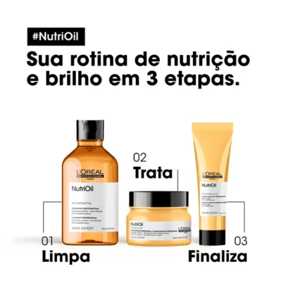 Máscara Capilar Serie Expert NutriOil L'Oréal Professionnel 250g - Image 4