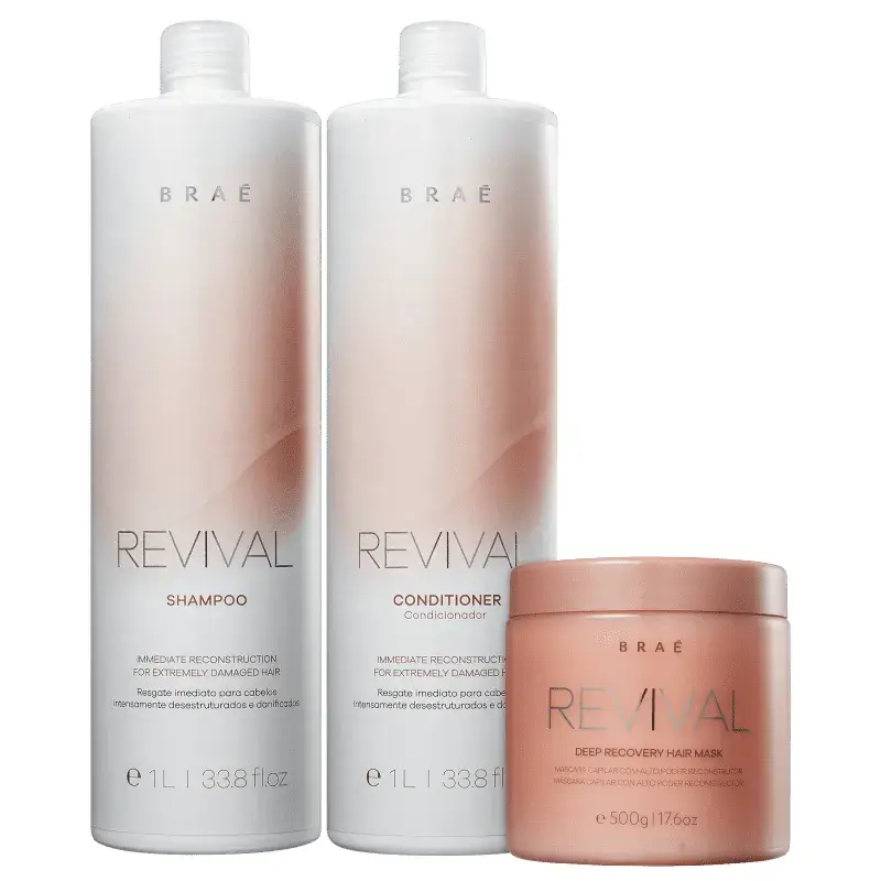 Kit Revival Trio Salão Braé (3 Produtos)