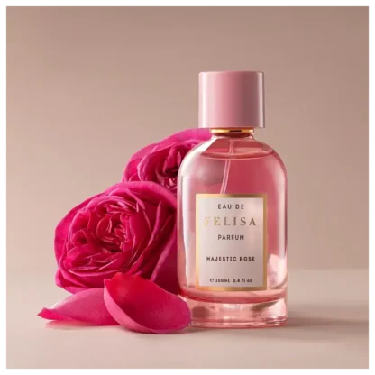 Perfume Feminino Majestic Rose Felisa Eau de Parfum 100ml - Image 4