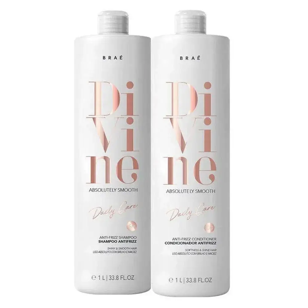 Kit Shampoo 1L + Condicionador 1L Divine Braé