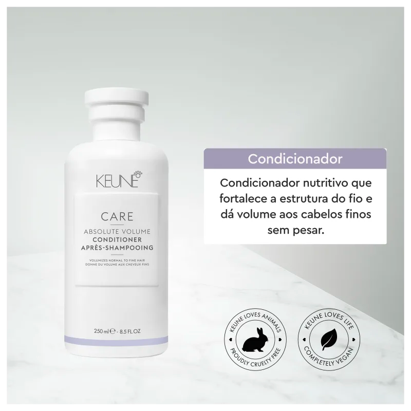 Condicionador Absolute Volume Keune 250ml - Imagem 2