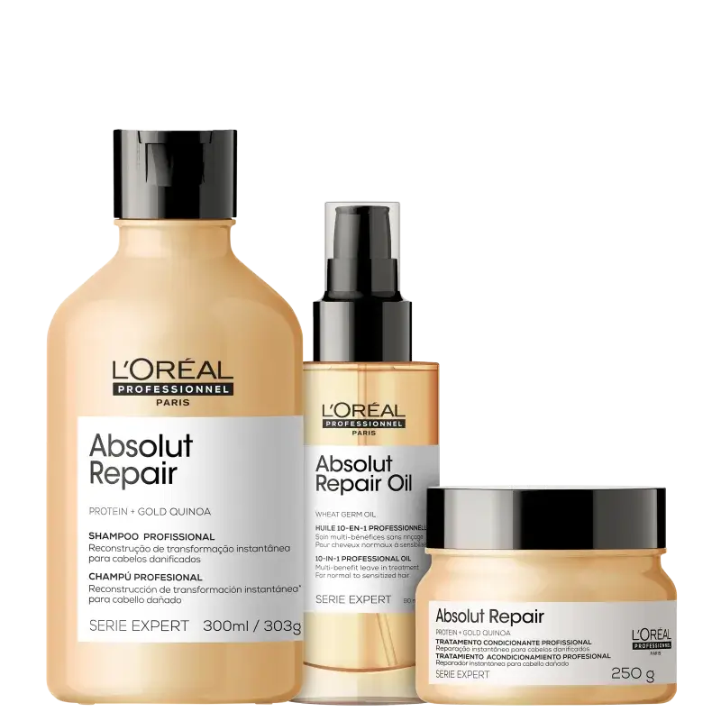 Kit Absolut Repair L'Oréal Professionnel (3 Produtos)
