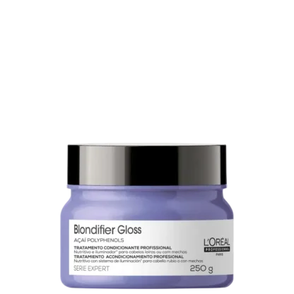 Kit Shampoo 300ml + Máscara 250g Blondifier Gloss + Óleo 90ml Absolut Repair L'Oréal Professionnel - Imagem 3