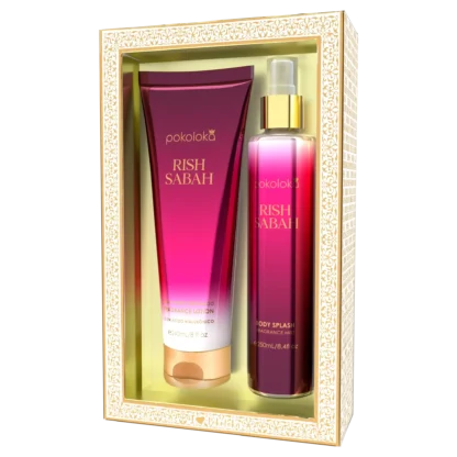 Kit hidratante 240ml + body splash 250ml Luxury Rish Sabah Pokoloka