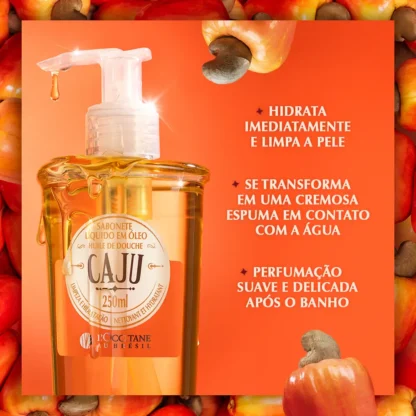 Sabonete Líquido Corporal Caju L'Occitane Au Brésil 250ml - Image 2