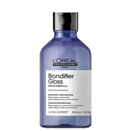 Kit Shampoo 300ml + Máscara 250g Blondifier Gloss + Óleo 90ml Absolut Repair L'Oréal Professionnel - Imagem 2