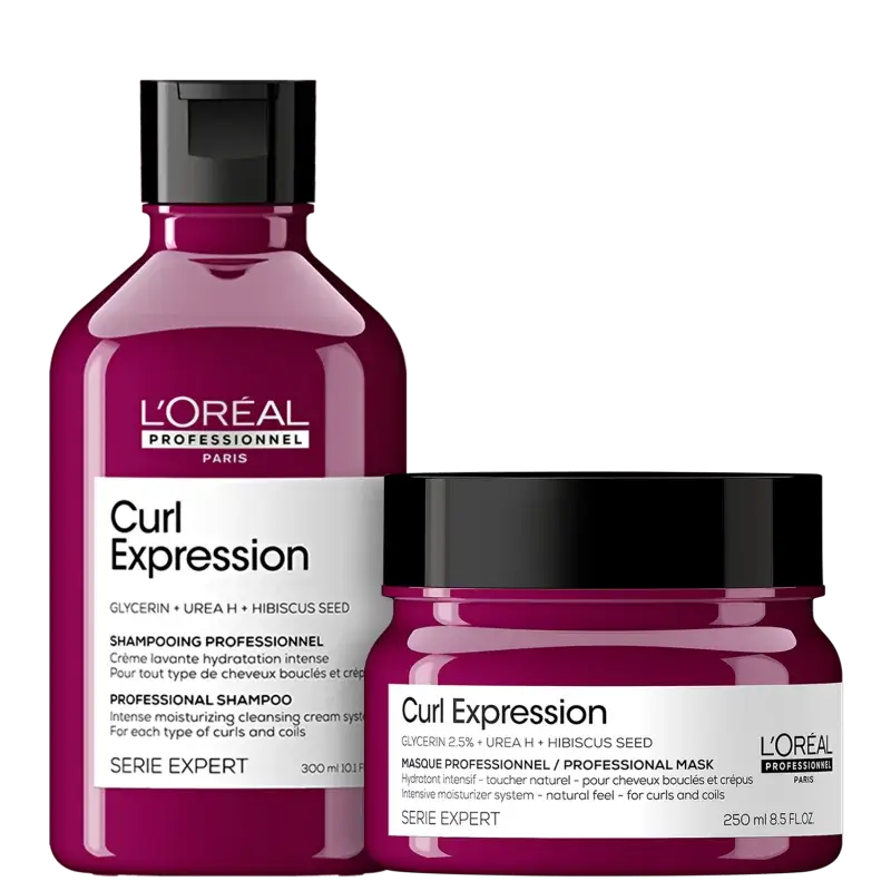 Kit Shampoo 300ml + Máscara 250g Serie Expert Curl Expression L'Oréal Professionnel