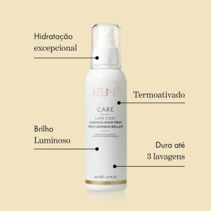 Spray de Brilho Lumi Coat Keune 140ml - Image 4