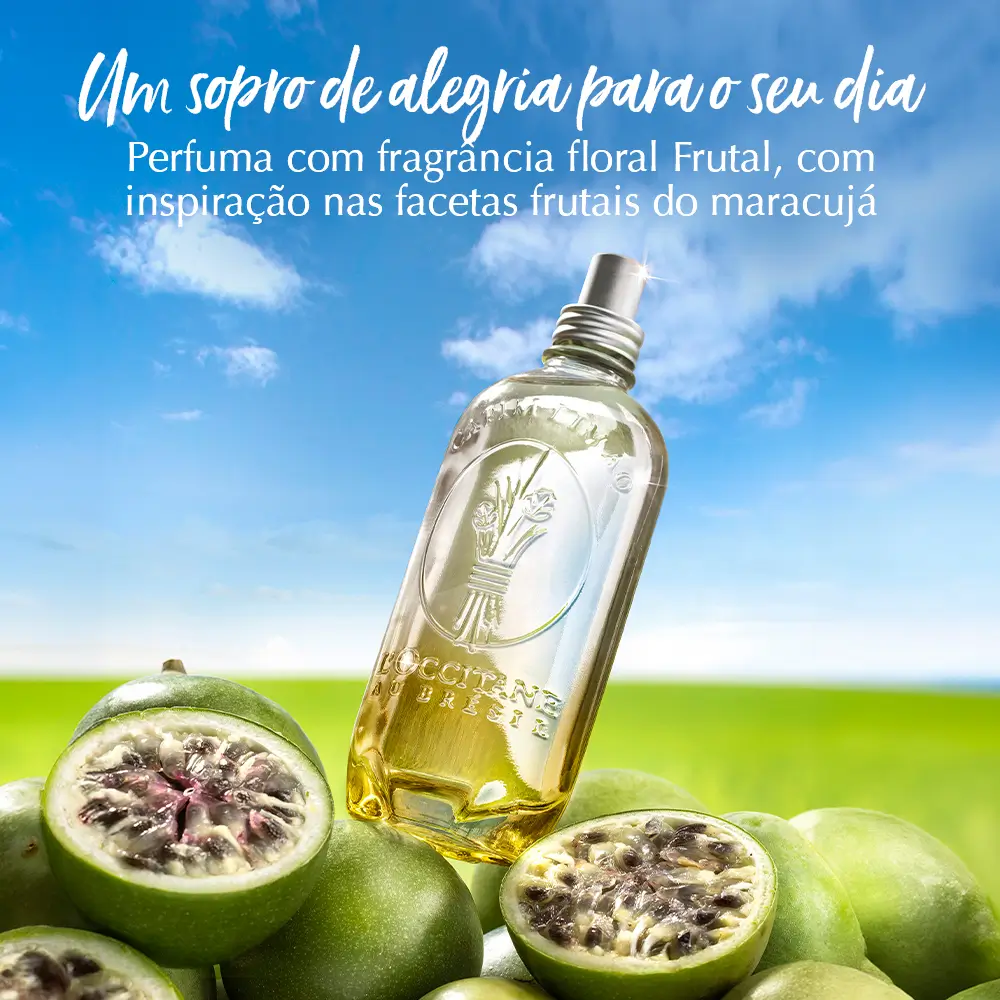 Colônia Capim-Limão Maracujá L'Occitane Au Brésil 100ml - Imagem 2