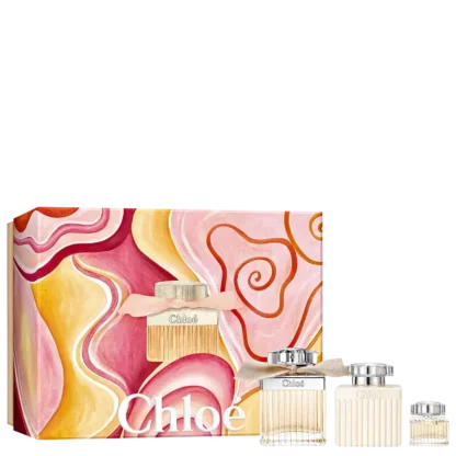 Kit Feminino Chloé Eau de Parfum 100ml + Loção Corporal 100ml + Miniatura 5ml