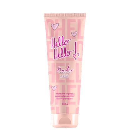 Loção Hidratante Corporal Hello Hello Nah Cardoso Ciclo Cosméticos 240ml
