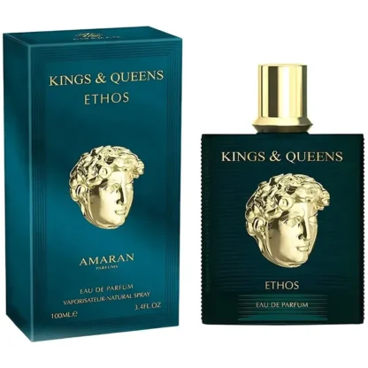 Perfume Masculino Árabe Ethos Kings & Queens Amaran Eau de Parfum 100ml - Image 2
