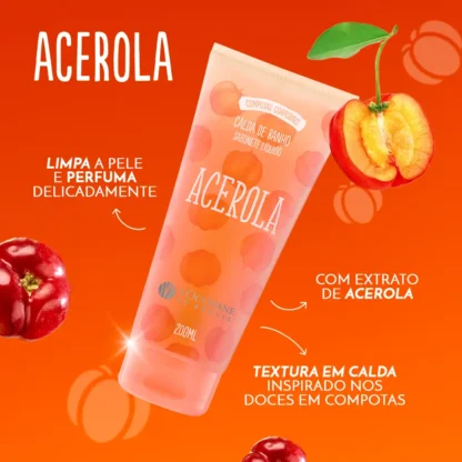 Calda de Banho Acerola L'Occitane Au Brésil 200ml - Image 2