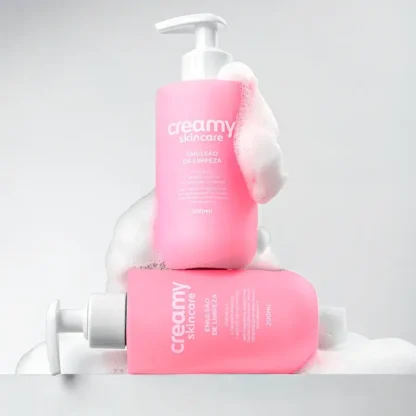 Emulsão de Limpeza Facial Creamy 200ml - Imagem 4